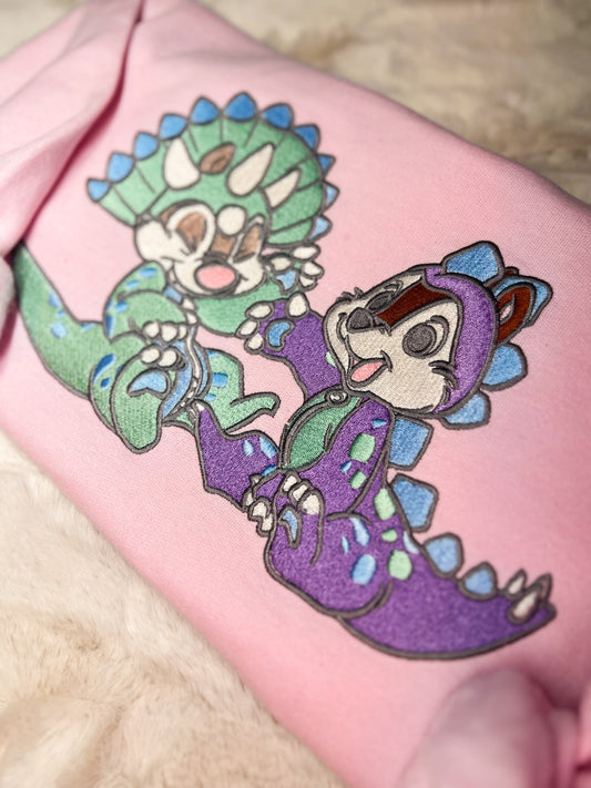 Chipmunk-O-Saurus Sweater
