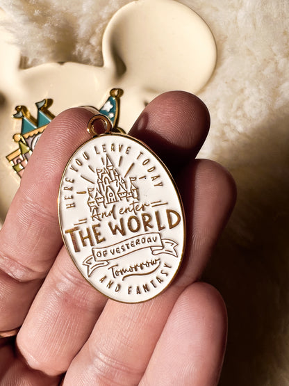 Walt Disney Quote Necklace