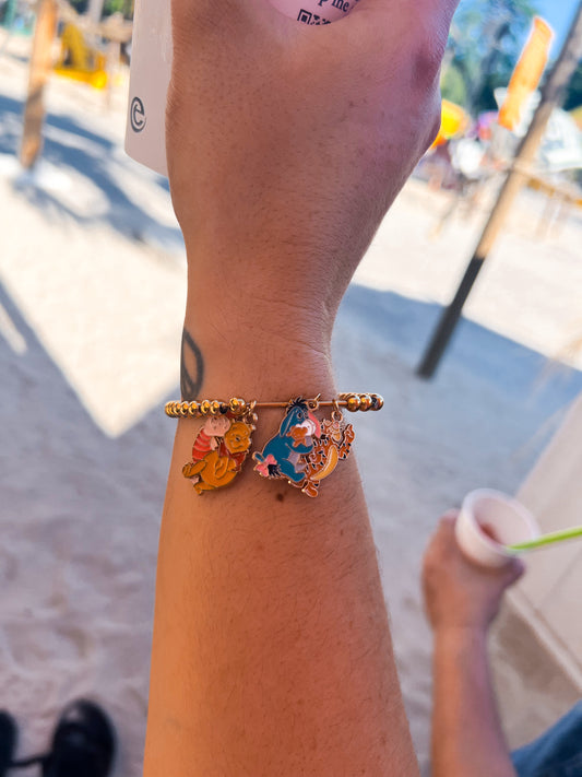 Pooh Gang Bar Bracelet