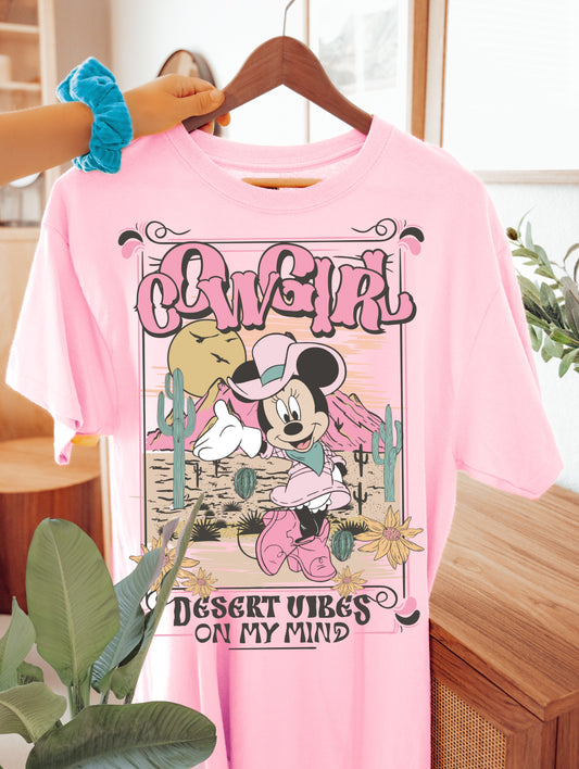 Minnie Cowgirl Tee