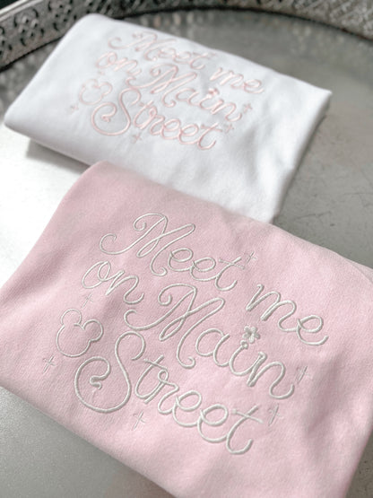 Meet me on mainstreet sweater
