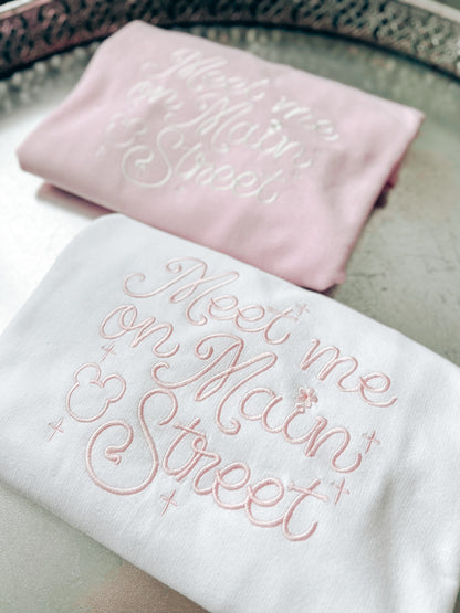 Meet me on mainstreet sweater