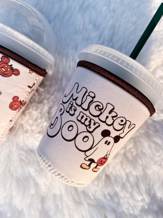 Mickey is my Boo - Cup Coozie