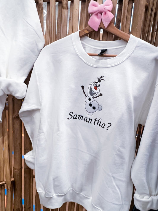 Samantha? Sweater