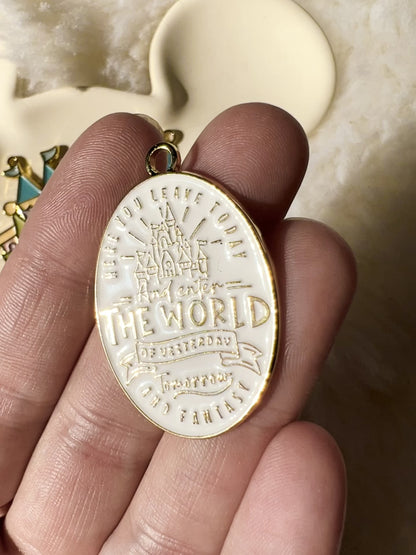 Walt Disney Quote Necklace