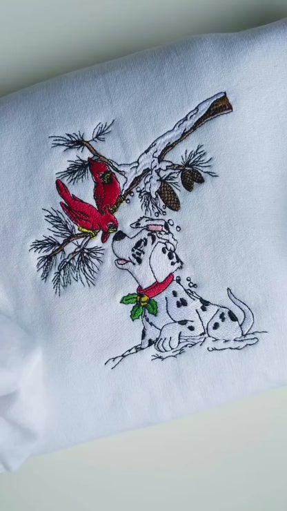 Dalmatian Christmas
